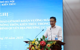 Sở Quy hoạch và Kiến trúc tổ chức Hội nghị tháo gỡ khó khăn vướng mắc về lĩnh vực Quy hoạch đô thị và nông thôn, kiến trúc trong quá trình triển khai thực hiện chính quyền địa phương 2 cấp