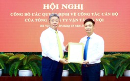 Công bố quyết định về công tác cán bộ tại Tổng công ty Vận tải Hà Nội