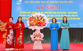 Phường Thanh Liệt: Kỷ niệm 95 năm Ngày thành lập Hội Liên hiệp Phụ nữ Việt Nam