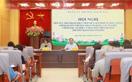 Phường Bạch Mai: Đối thoại, nắm bắt các vấn đề dân sinh bức xúc