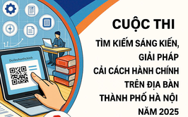 Tổ chức Cuộc thi Tìm kiếm ý tưởng, giải pháp cải cách hành chính lần thứ 2