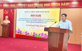 Xã Đại Thanh: Người dân hiến kế cùng giải quyết các vấn đề sinh bức xúc