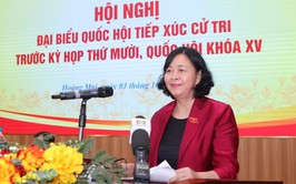 Đồng chí Bí thư Thành ủy Hà Nội tiếp xúc cử tri 11 phường, xã thuộc Đơn vị bầu cử số 4