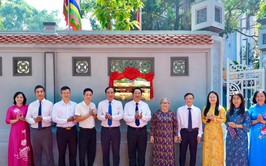 Phường Ngọc Hà gắn biển công trình “Dân vận khéo” chào mừng Đại hội XVIII Đảng bộ Thành phố