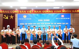 Hà Nội khai giảng khóa tập huấn giáo viên ngành Trí tuệ nhân tạo bậc trung cấp, cao đẳng