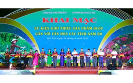 Khai mạc sự kiện giới thiệu sản phẩm OCOP gắn với văn hóa các tỉnh Nam Bộ