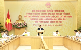 Prime minister chairs national conference on crackdown against smuggling, counterfeits