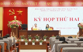 Kỳ họp thứ hai, HĐND phường Bạch Mai: Thông qua nhiều nội dung quan trọng