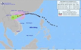 Tin bão khẩn cấp (Cơn bão số 3) lúc 17h00 ngày 21/7/2025