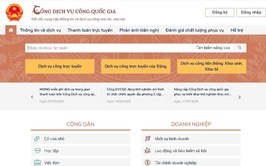 Đẩy mạnh tiếp nhận, giải quyết thủ tục hành chính trực tuyến trên Hệ thống dịch vụ công