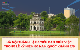 Thành lập 6 Tiểu ban giúp việc trong Lễ kỷ niệm 80 năm Quốc khánh 2/9