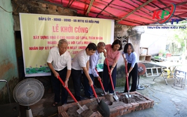 Xã Kiều Phú khởi công xây dựng nhà ở cho các gia đình người có công
