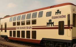 Đoàn tàu du lịch 2 tầng “Hà Nội 5 cửa ô” dự kiến vận hành từ ngày 19/8