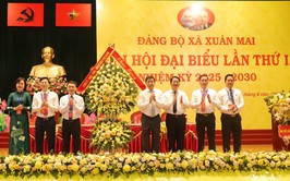 Xã Xuân Mai phấn đấu đến năm 2030 trở thành trung tâm kinh tế, văn hóa, xã hội, giáo dục, y tế phía Tây Thủ đô