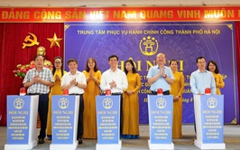 Trung tâm Phục vụ hành chính công Thành phố: Đột phá về dịch vụ hành chính công trực tuyến