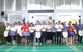 Phường Hoàng Mai tổ chức giải thể thao quần chúng chào mừng thành công Đại hội Đảng bộ phường
