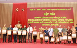 Phường Yên Sở: Tri ân người có công là 