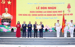 Hà Nội hoàn thành nhiệm vụ xây dựng Nông thôn mới, đón nhận Huân chương Lao động hạng Nhất