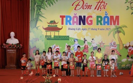 “Đêm hội trăng rằm” phường Hoàng Liệt: Mang Trung thu đến nhiều trẻ em hoàn cảnh khó khăn