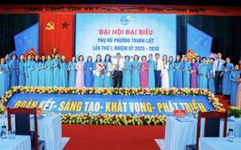 Đồng chí Bùi Thị Phương Hoa được chỉ định Chủ tịch Hội LHPN phường Thanh Liệt