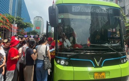 Transerco phục vụ 672.448 lượt hành khách trong dịp Đại lễ A80