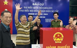 Hà Nội: Tỷ lệ cử tri đi bầu đạt 99,54%