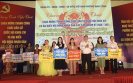 Phường Định Công: Tổ chức văn nghệ chào mừng thành công bầu cử, trao giải cuộc thi Góc đẹp và thi Vũ đạo