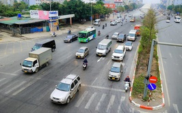 Rào chắn thi công trên đường Cổ Linh và Đàm Quang Trung từ ngày 18/3 đến 30/4