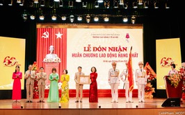 Trường Cao đẳng Y tế Hà Nội kỷ niệm 60 năm thành lập và đón nhận Huân chương Lao động hạng Nhất