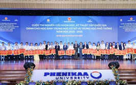 Khai mạc Cuộc thi Nghiên cứu khoa học, kỹ thuật cấp quốc gia dành cho học sinh