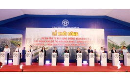 Construction begins on Ring Road 2.5 project through Thanh Xuan, Cau Giay and Yen Hoa wards