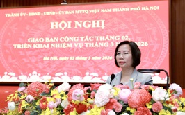 Hanoi Fatherland Front strengthens oversight to ensure democratic and lawful election process