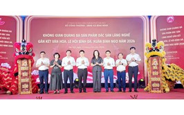 Kết nối cung cầu qua không gian quảng bá đặc sản làng nghề xã Bình Minh