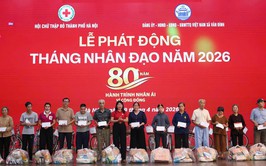 Hà Nội phát động Tháng Nhân đạo 2026: “80 năm - Hành trình nhân ái vì cộng đồng”
