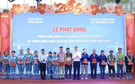Phường Cửa Nam phát động Tháng hành động về an toàn, vệ sinh lao động và tháng công nhân năm 2026