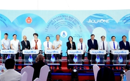 Khánh thành Nhà máy nước sạch Hòa Bình - Xuân Mai