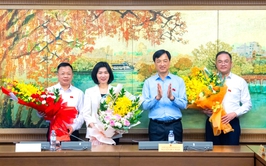 Chủ tịch HĐND Thành phố Phùng Thị Hồng Hà được bầu 
 làm Phó Trưởng đoàn đại biểu Quốc hội Hà Nội