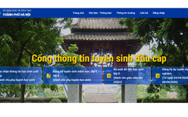 Chi tiết quy trình đăng ký tuyển sinh trực tuyến vào lớp 10 THPT
