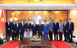 Chủ tịch Hà Nội Vũ Đại Thắng tiếp đoàn đại biểu tỉnh Yamanashi, Nhật Bản