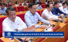 Thông qua Nghị quyết mức chi chuẩn bị, tổ chức các kỳ thi giáo dục phổ thông