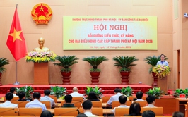 Bồi dưỡng kiến thức, kỹ năng cho đại biểu HĐND các cấp Thành phố