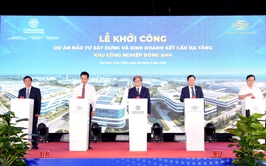 Khởi công Dự án đầu tư xây dựng và kinh doanh kết cấu hạ tầng Khu công nghiệp Đông Anh