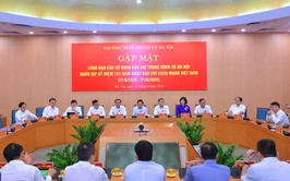 Hà Nội gặp mặt Lãnh đạo, Tổng biên tập các cơ quan báo chí nhân dịp 21/6