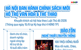 Thông qua Nghị quyết quy định một số chính sách hỗ trợ Văn hóa và Thể thao