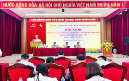Đại biểu HĐND Thành phố tiếp xúc cử tri các xã Hạ Bằng, Thạch Thất, Tây Phương, Hòa Lạc, Yên Xuân