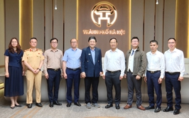 Chủ tịch Mạng lưới các Thành phố thông minh ASEAN khảo sát Trung tâm HaNoi IOC