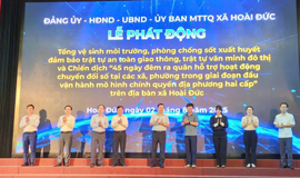 “Bình dân học vụ số” – Điểm sáng trong đẩy mạnh 
Cải cách hành chính tại Hoài Đức