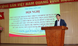 Đoàn kết – Trách nhiệm – Quyết tâm: phường Yên Sở phấn đấu hoàn thành tốt nhiệm vụ Thành phố giao