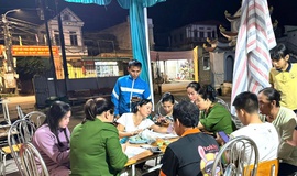 Khẩn trương, chính xác trong công tác làm sạch dữ liệu phương tiện tại xã Quảng Oai