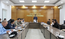 UBND phường Xuân Phương tổ chức Hội nghị khắc phục điểm nghẽn về trật tự đô thị và an toàn thực phẩm trên địa bàn